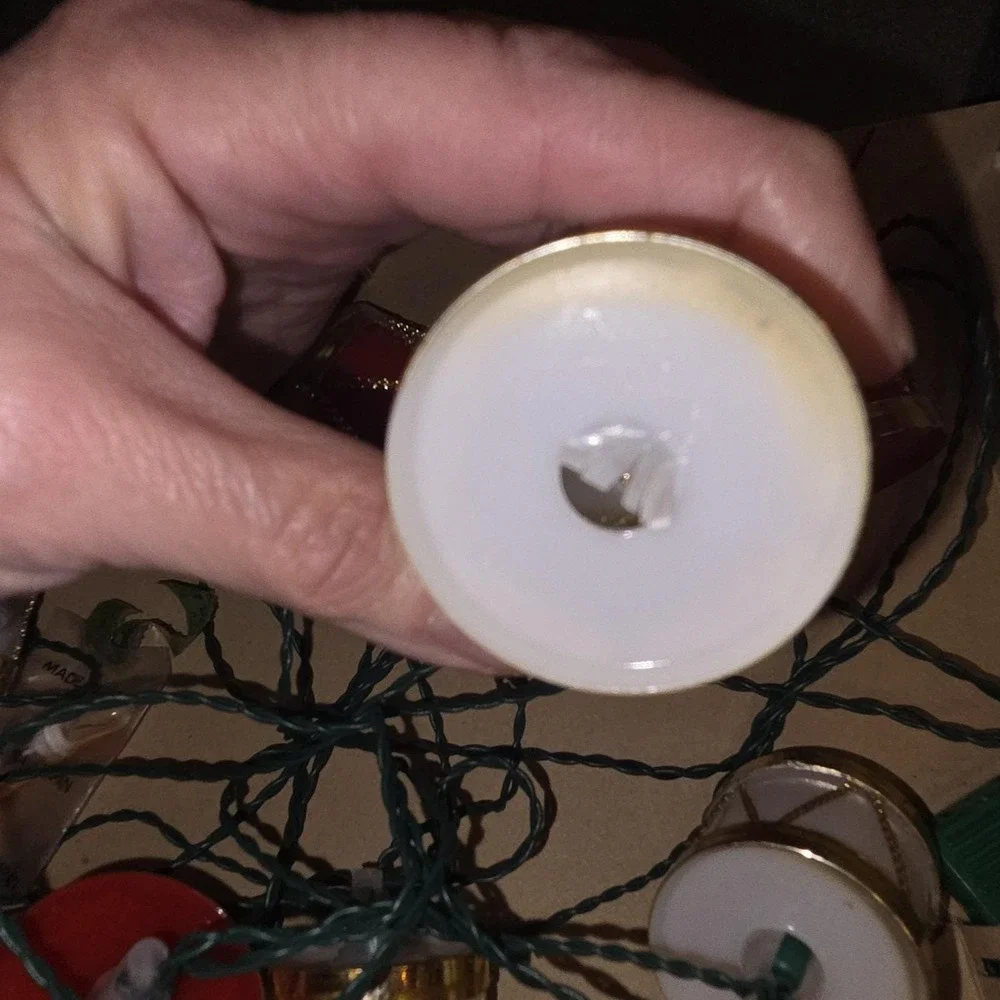Vintage Kurt Adler Santa's World Italian Miniature Christmas Lights Tested